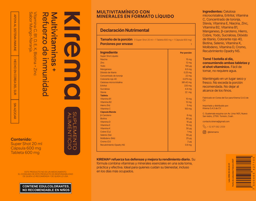 KIREMA Shot Multivitaminico
